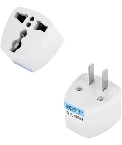 Adaptador Corriente Redondo Plano Europe